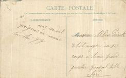 CPA Militaria Camp de Chalons Campement d artillerie 