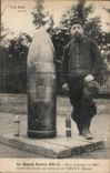CPA Militaria La grande guerre 1914 obus allemand de 420mm releve non eclate aux environs de Verdun