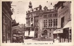 CPA Dijon Place Francois Rade