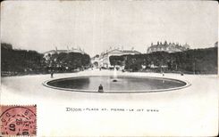 CPA Dijon Place St pierre le jet d eau 