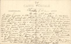 CPA Chatillon on the Seine Perthuis with the wolf and Saint Vorles