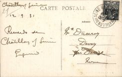 CPA Chatillon on the Seine Church St Vorles