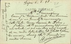 CPA Dijon Maison des Ambassadeurs Rue des Forges