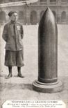 CPA Militaria Trophies of the Great War Museum of armed Shells of 420 tomb close to Verdun