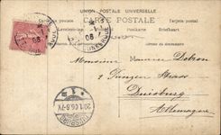 CPA President de la Republique ele par l Assemblee Nationale a Versaillesle17 janvier 1906