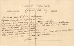 CPA Militaria Lorraine Alsace Soldier