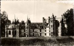 CPSM Castle of Meillant Seen together