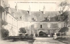 CPA Chateauneuf on Dear Cour honor of the castle