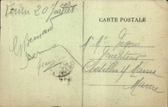 Monumento de CPA Militaria Verdun de bayonetas rebanadas