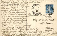 Transferencia - puerta de la iglesia del reloj CPA