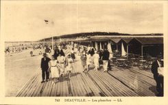 Deauville - Beaches - CPA