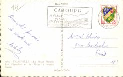 Deauville - La Plage Fleurie - CPA