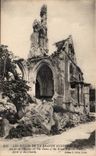 CPA Militaria the 1914 Abside Great War of Vailly church