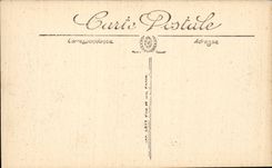 CPA Militaria the 1914 Vailly Hotel Great War of city