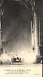 CPA Militaria Funeral of the Foch Marshal the veillee under Arc de Triomphe