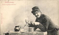 CPA Militaria Vive la classe Soldat