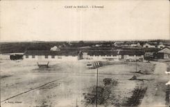 CPA Militaria Camp of Mailly arsenal