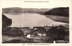 Chalain - Castle and the Lake - CPA