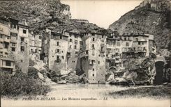 Pont in Royans - Suspended Houses - CPA