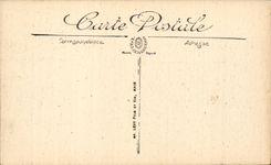 CPA Militaria ruins of the Anizy Great War the Castle church