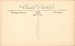 CPA Militaria the ruins of the large Chemin war of the Ladies Closes Martin Saint