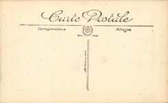 CPA Militaria ruins of the Anizy Great War the Castle