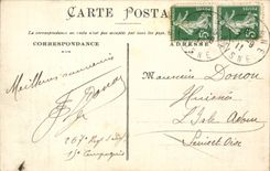 Campo de CPA Militaria de Sissonne una esquina de acampar