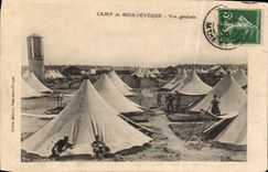 CPA Militaria Camp of Wood bishop View