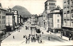 Grenoble - Place Notre Dame - CPA 