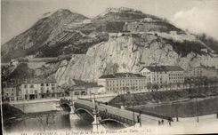 Grenoble - Le Pont de la Porte de France - CPA 