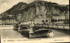 Dauphine - Grenoble - Pont de la Porte de France - CPA 
