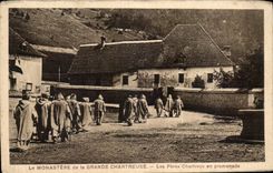 The Monastery of Large Chartreuse - Fathers - CPA
