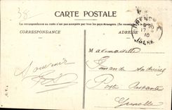 Grenoble - Place de la Bastille - Cours St Andre - CPA