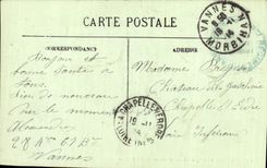 CPA Militaria ARtillerie En batterie 