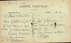 CPA Militaria Sermaize les Bains Battle of the Marne