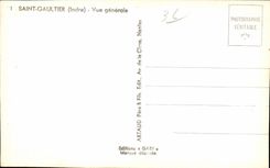 Saint Gaultier - Vue Generale - CPA