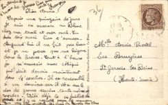 Le Blanc - Vue Generale - CPA 