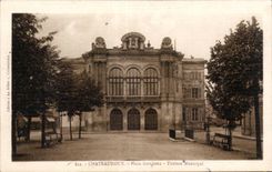 Chateauroux - Place Gambetta Theatre municipal - CPA 
