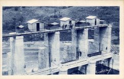 Eguzon - Le Barrage - Les Vannes - CPA 