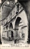 CPA Militaria ruins of Interior the Maurupt Great War of church after the bombardment by the Germans