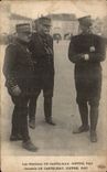 CPA Militaria Les generaux de Castelnau Joffre Pau 