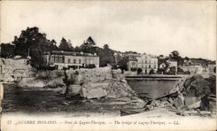 CPA Militaria War 1914 1915 Pont de Lagny Thorigny