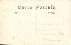 CPA Militaria War of 1914 Terribles effects a shell of 75 on the trunk a poplar