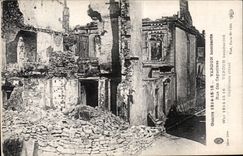 CPA Militaria Verdun bombards Rue of the Nasturtiums