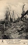 CPA Militaria In the Sum Ruins of the village of Soyecourt
