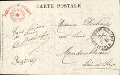 CPA Militaria Trophies of the Great War Museum of armed Group with German guns Battles Artois and Champagn