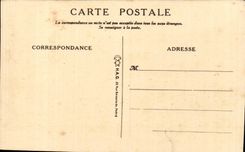 CPA Militaria Artillery in position in the valley of Ouizert