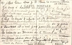 CPA the oak of Saint Vincent of Paul in state Ass Donkey