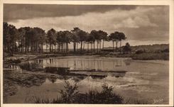 CPA amarra una esquina de la charca Aureilhan Mimizan cercano