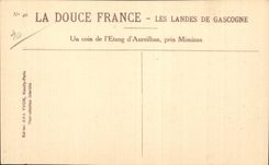 CPA Moors a corner of pond Aureilhan close Mimizan